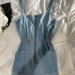 Denim Romper Size M brand new with tags